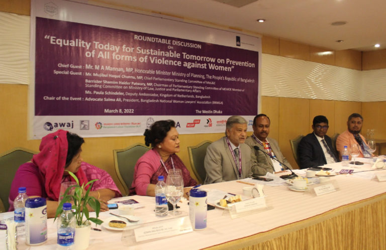 Round Table Discussion on “Equality today for sustainable tomorrow on Prevention of all forms of violence against Women” on the occasion of the International Women Day (IWD) as Gender Platform Member